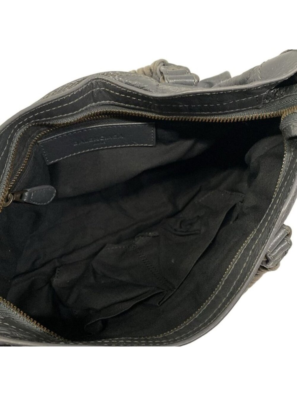 Balenciaga Handbag Giant 12 City Dark Gray Leather - Picture 7 of 15